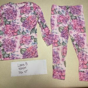 Bums and roses 4T pajamas